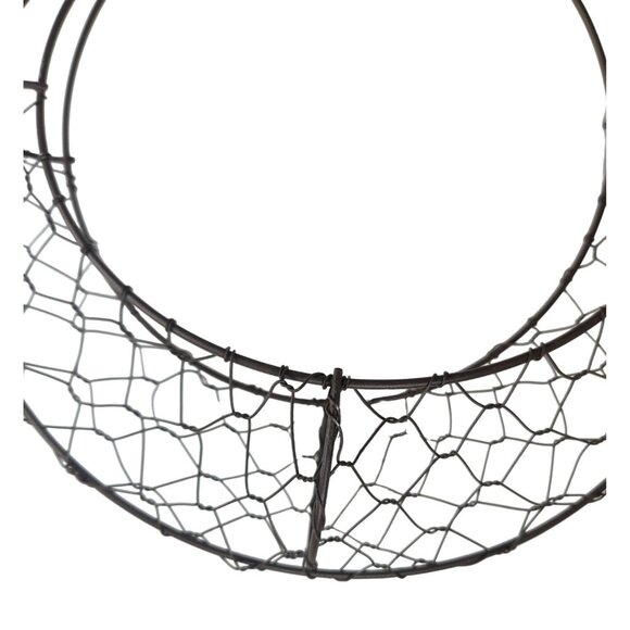 Metal Wire Hanging Basket Succulent Planter Garden Room Decor - Picture 4 of 9